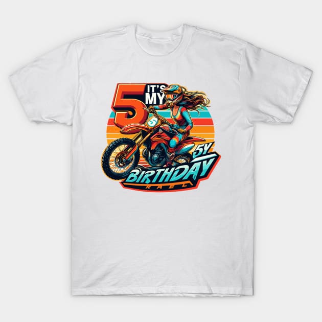 5th Birthday T-Shirt by Vehicles-Art